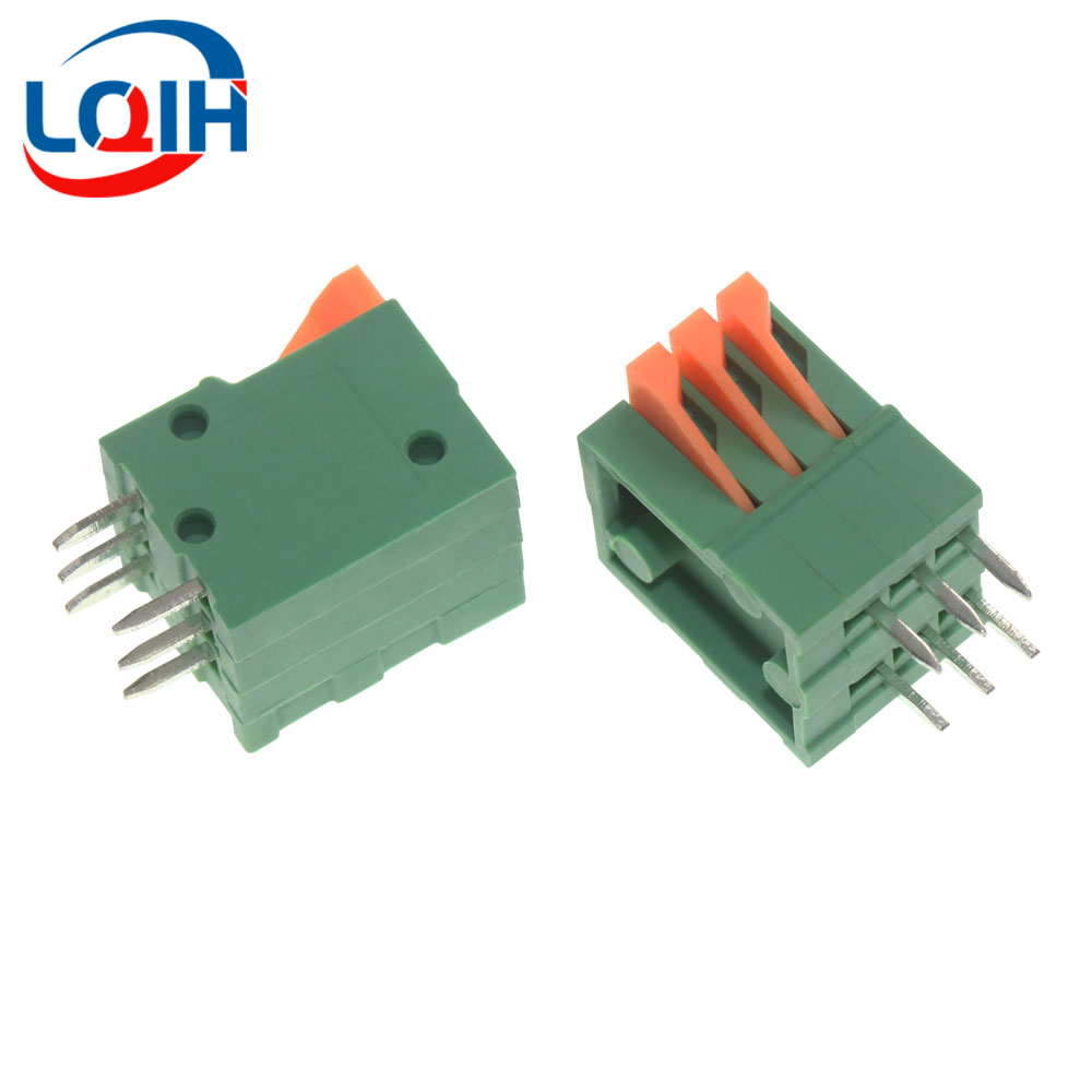 10Pcs Pitch 2.54mm KF141V Push - Push Fit Connector ulasan dan harga