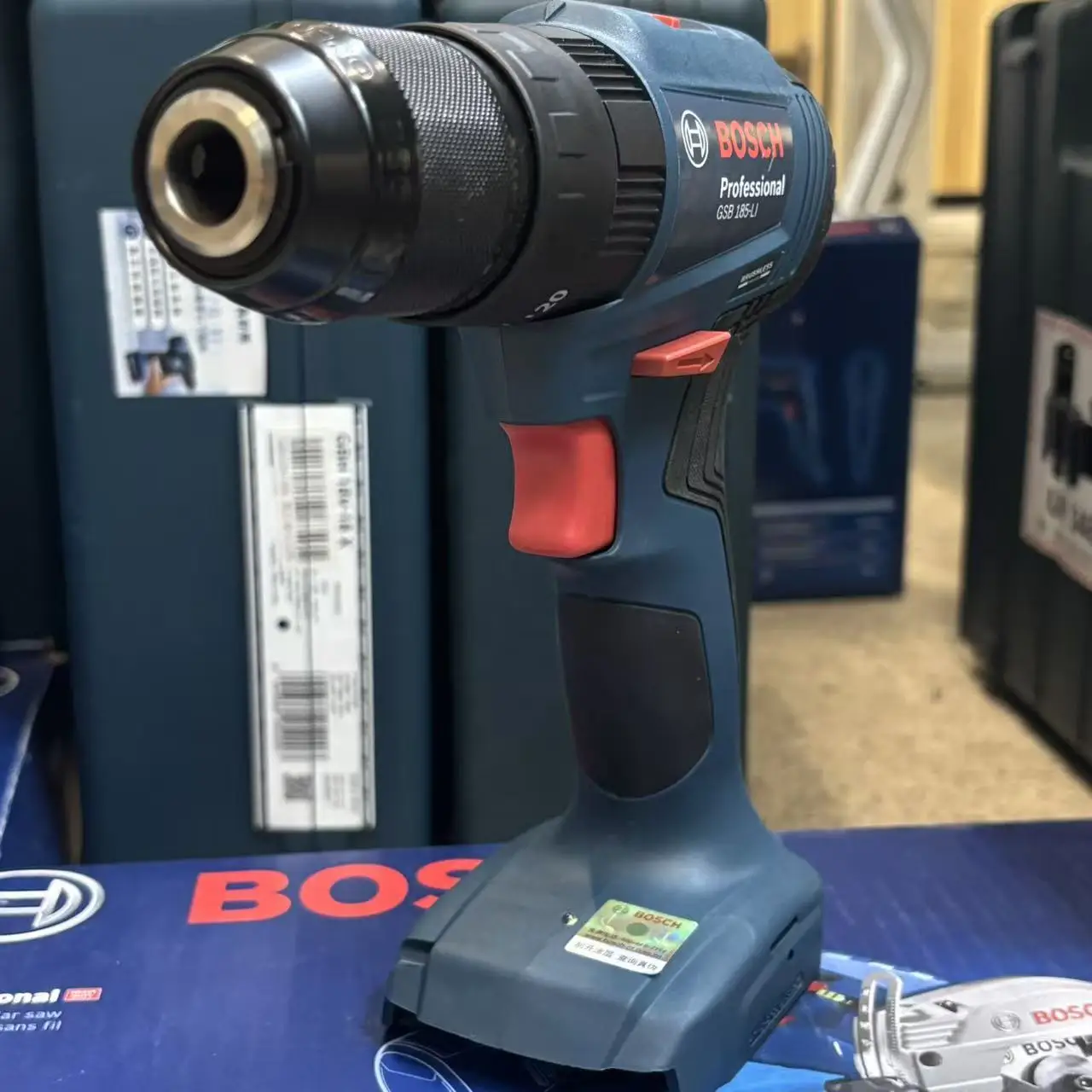 BOSCH GSB 185-LI Brushless Cor - Bosch Drill Gsb 18V ulasan dan harga