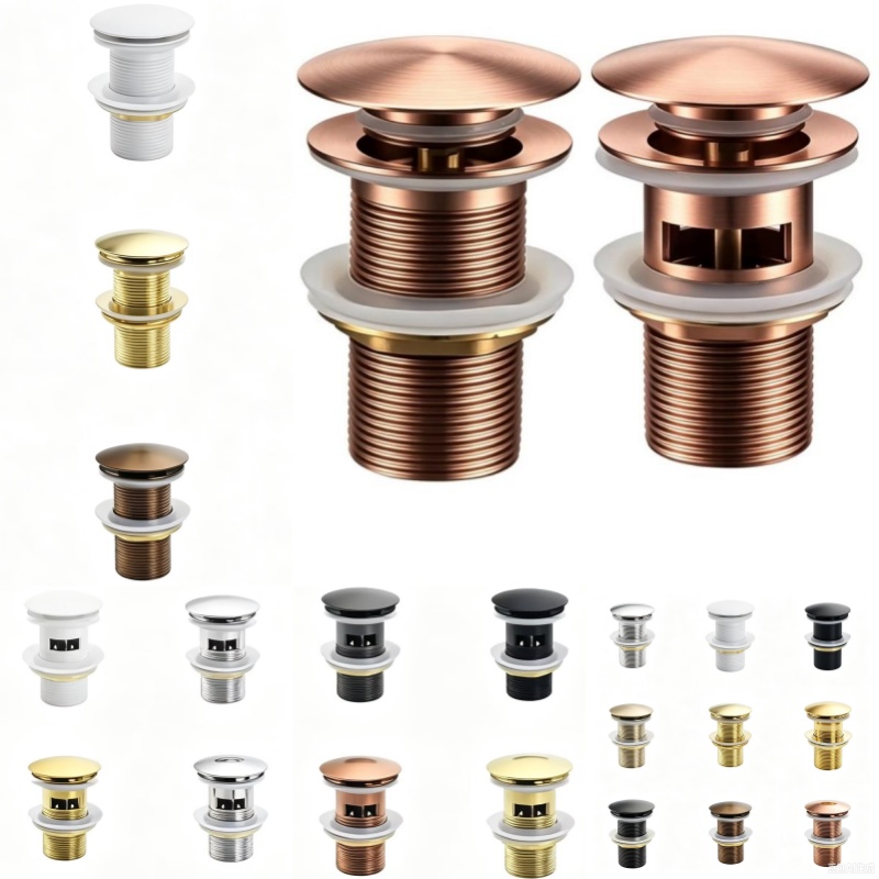 Bathroom Black Sink Stopper Wa - Overflow Pipe Clip ulasan dan harga