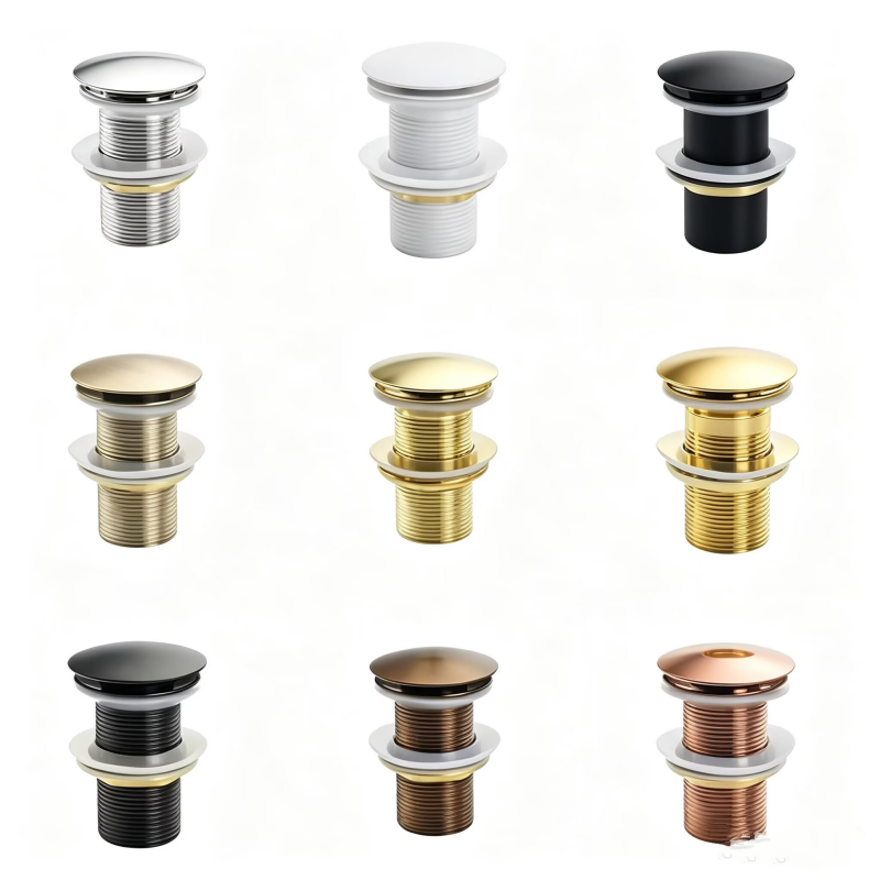 Bathroom Black Sink Stopper Wa - Overflow Pipe Clip ulasan dan harga