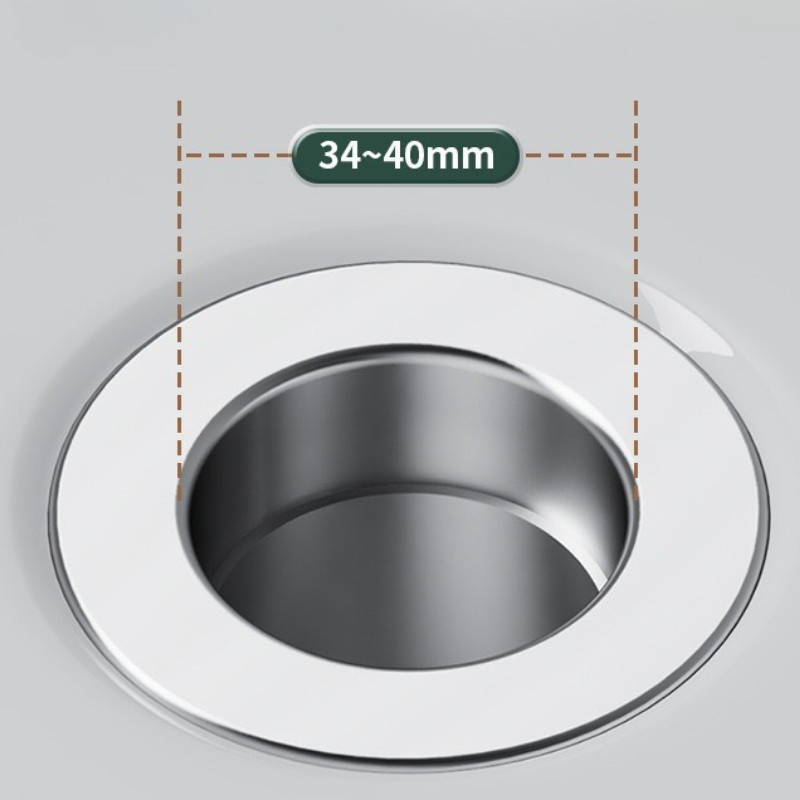 Stainless Steel Sink Drain Fil - Drain Pipe Clip ulasan dan harga