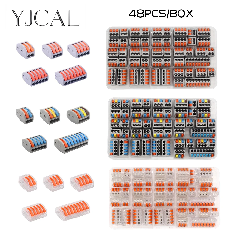 30/48 Pcs Fast Wiring Connecto - Push Fit Connector ulasan dan harga
